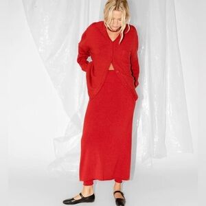 James Street Co Knitted Margo Button-up